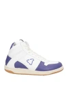 Pàp Man Sneakers Purple Size 9 Textile Fibers, Leather