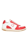 Pàp Man Sneakers Red Size 9 Textile Fibers