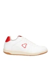 Pàp Woman Sneakers White Size 12 Leather In White