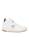 Pàp Woman Sneakers White Size 9 Textile Fibers In Multi