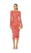 Papa Don't Preach X Revolve Hot Mess Dress In Red