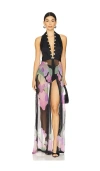 Papa Don't Preach X Revolve Kiss Of Ivy Bodysuit In Black