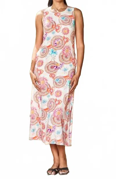 Paparazzi Medallion Garden Maxi Dress In Orange In Multi