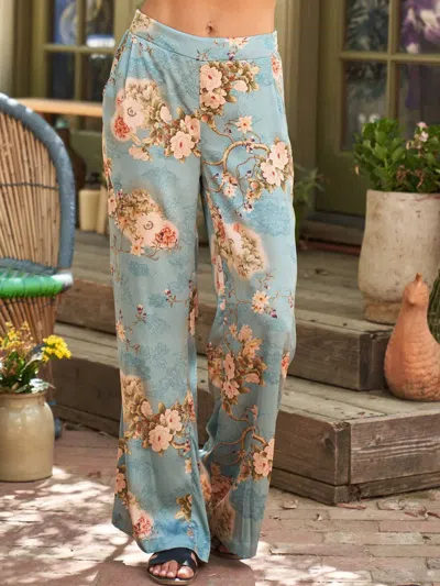 Paparazzi Talisay Palazzo Pant In Blue Multi