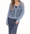 Paparazzi Women's Cardigan In Petrol In Blue