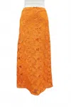 Paparazzi Women's Lace Maxi Skirt In Orange In Orange