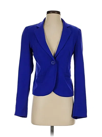 Pre-owned Papaya Blazer Jacket In Blue