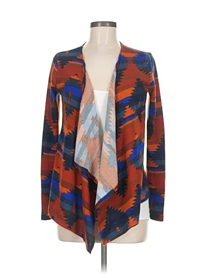 Pre-owned Papaya Cardigan Sweater In Blue