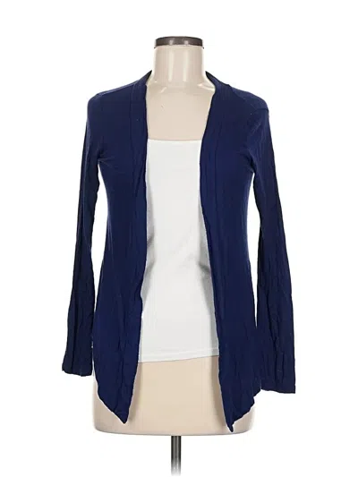 Pre-owned Papaya Cardigan Sweater In Blue