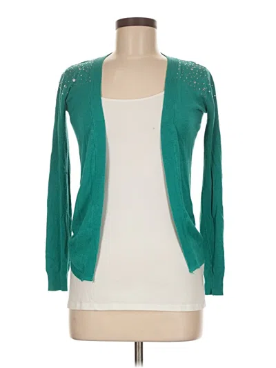 Pre-owned Papaya Cardigan Sweater In Blue