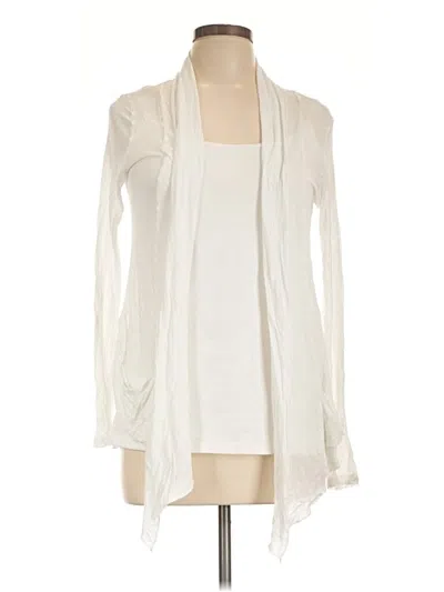 Pre-owned Papaya Cardigan Sweater In Ivory