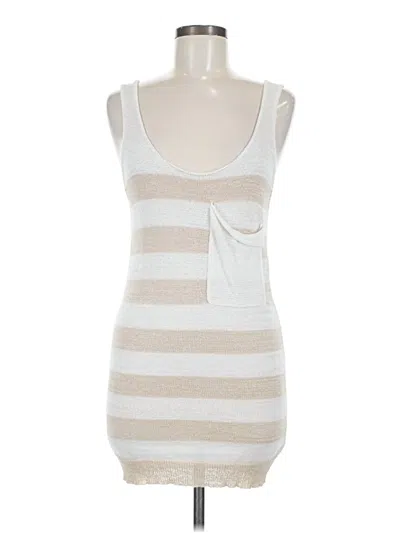 Pre-owned Papaya Casual Dress In Gray