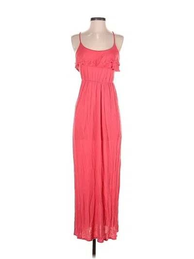Pre-owned Papaya Casual Dress In Pink