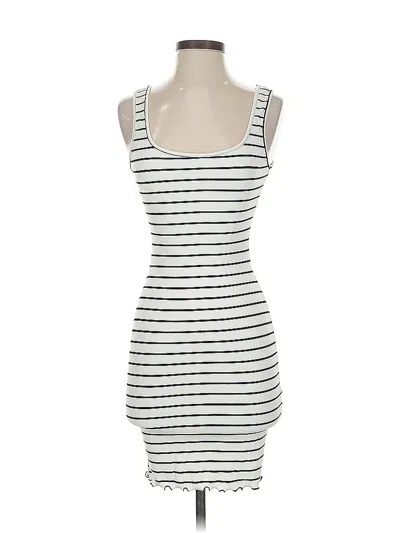 Pre-owned Papaya Casual Dress In White