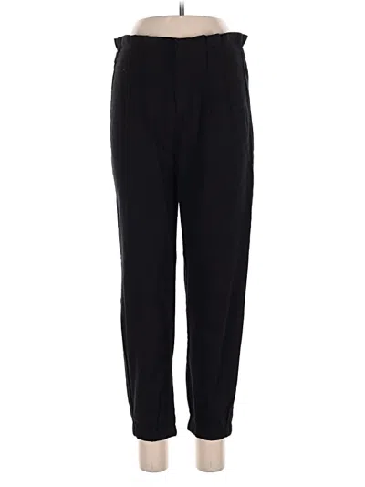 Pre-owned Papaya Casual Pants In Black