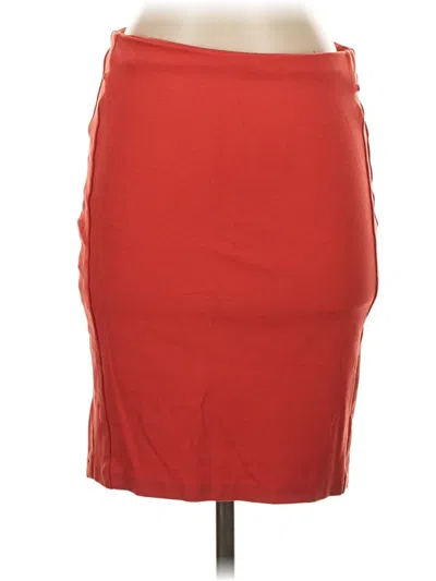 Pre-owned Papaya Casual Skirt In Red