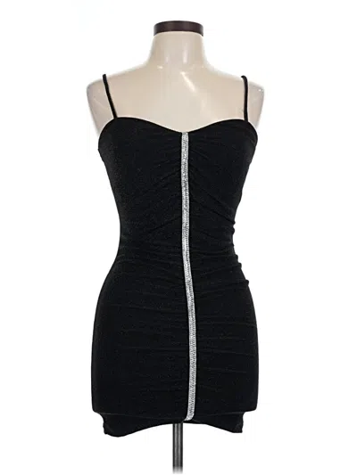 Pre-owned Papaya Cocktail Dress In Black