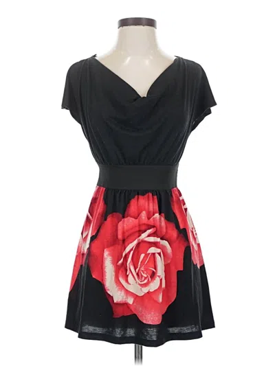 Pre-owned Papaya Cocktail Dress In Black