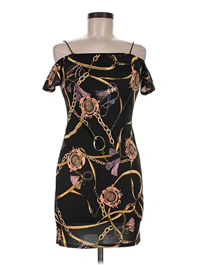 Pre-owned Papaya Cocktail Dress In Black
