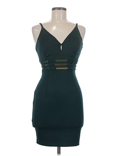 Pre-owned Papaya Cocktail Dress In Teal