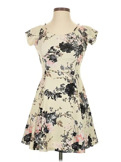 Pre-owned Papaya Cocktail Dress In White