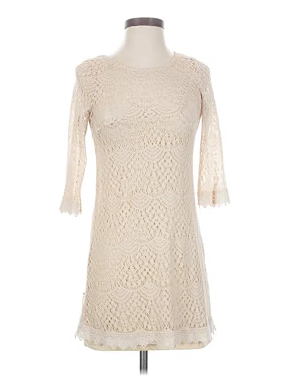Pre-owned Papaya Cocktail Dress In White