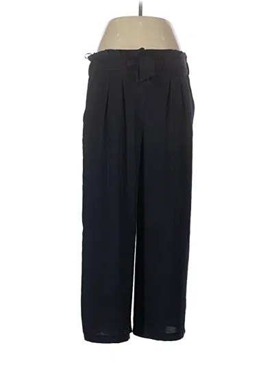 Pre-owned Papaya Dress Pants In Black