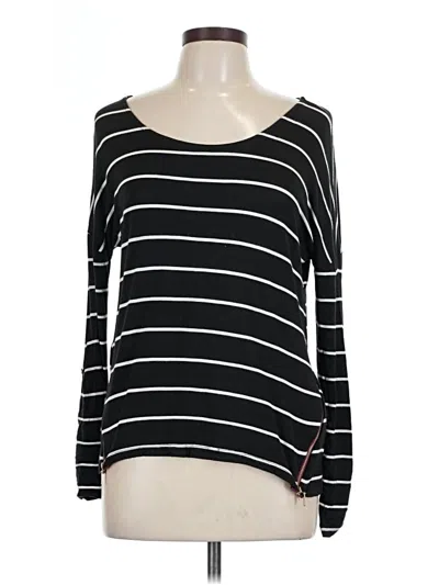 Pre-owned Papaya Long Sleeve T-shirt In Black