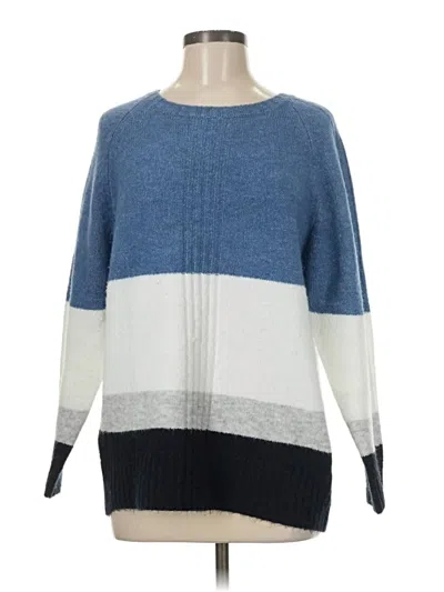 Pre-owned Papaya Pullover Sweater In Blue