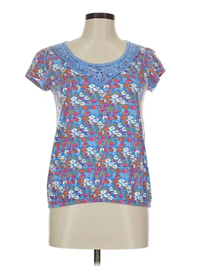 Pre-owned Papaya Short Sleeve T-shirt In Blue