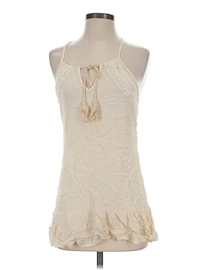 Pre-owned Papaya Sleeveless Blouse In Ivory