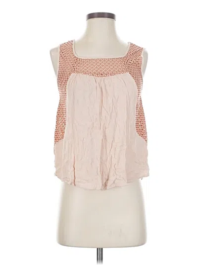 Pre-owned Papaya Sleeveless Blouse In Pink