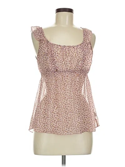 Pre-owned Papaya Sleeveless Blouse In Pink