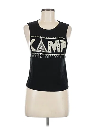 Pre-owned Papaya Sleeveless T-shirt In Black