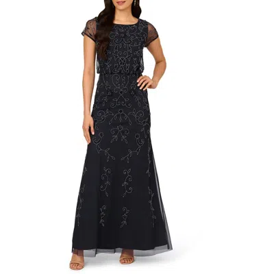 rose gold prom dresses CHARMAINE Glitter Ball Gown Formal Dress 70s Formal Gown Prom Colour:Blue Leaf atr_matchup-Yes