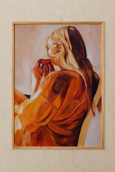 Paper Collective Blood Orange Wall Art Print