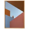 Paper Collective Blue / Brown / Pink Angular Afternoon In Multi