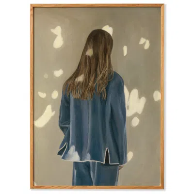 Paper Collective Blue / Grey / Neutrals Field - Art Print
