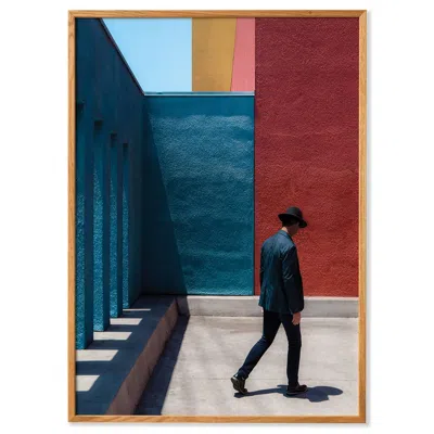 Paper Collective Blue / Red Primary Spaces In Multi