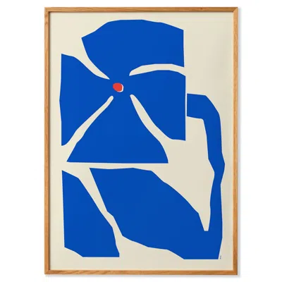 Paper Collective Blue / White Flores Nocturnas - Nr. Two - Art Print