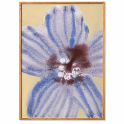 Paper Collective Blue / Yellow In Full Bloom - Nr. Three - Art Print