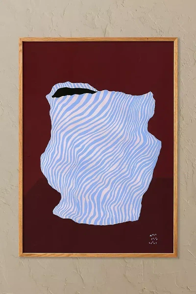 Paper Collective Doodle Of A Doodle 06 Framed Wall Art In Brown