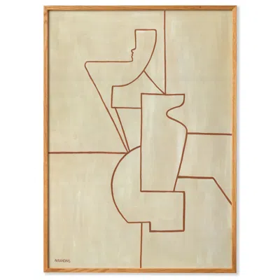 Paper Collective Gold / Neutrals / Yellow Antic Ideal Nr. One - Art Print