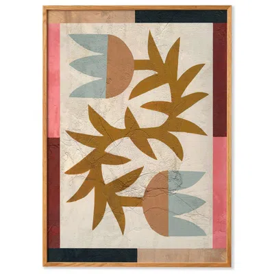 Paper Collective Pink / Gold Azahares - Art Print In Multi
