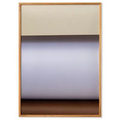 Paper Collective Purple / Brown Paper Curves - Calm - Nr. Two In Multi