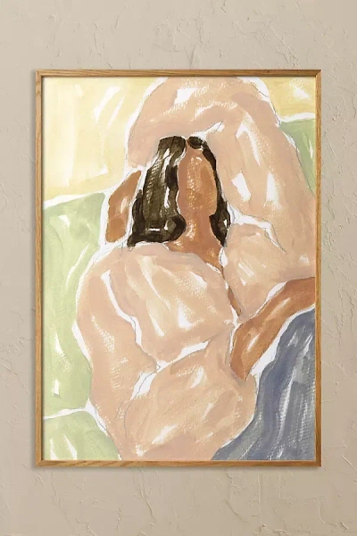 Paper Collective Spring Afternoon By Sacrée Frangine Framed Wall Art In Multi