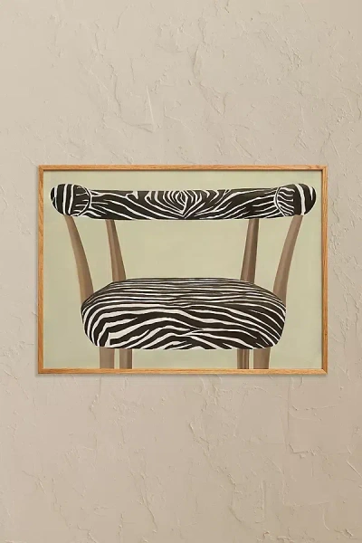 Paper Collective The Chair Wall Art Print In Multi