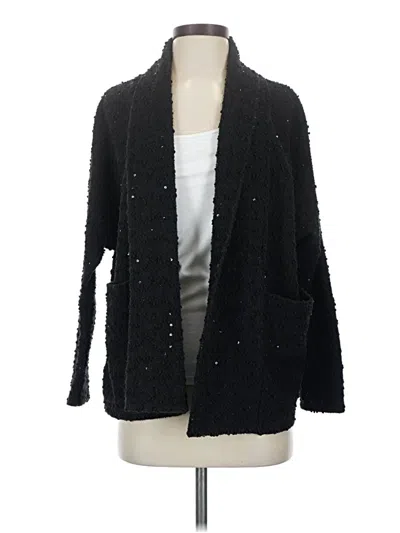 Pre-owned Paper Crane Cardigan Sweater In Black