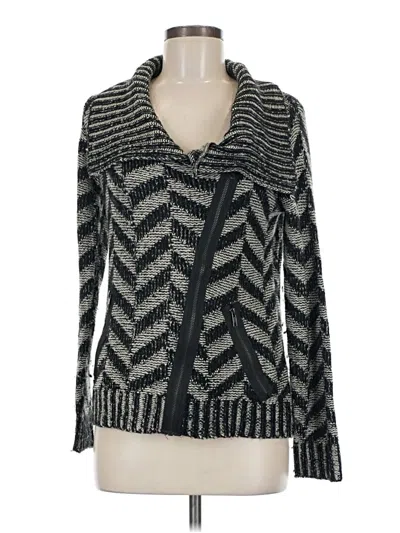 Pre-owned Paper Crane Cardigan Sweater In Gray