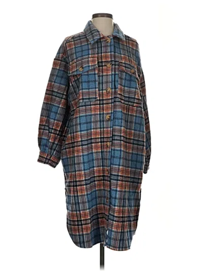 Pre-owned Paper Crane Casual Dress In Blue